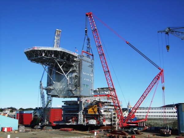 Gudrun offshore oil platform_2