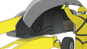 Ground controls correct colour