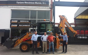 Entrega Case 580T en Murcia