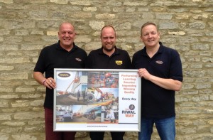 Tim White Riwal UK - Darren Verschuren ALS - Dave Freebody Riwal UK