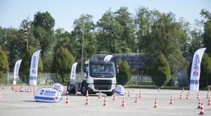 Allison-fitted Volvo at the test-drive