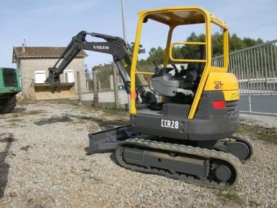 Miniexcavadora de cadena