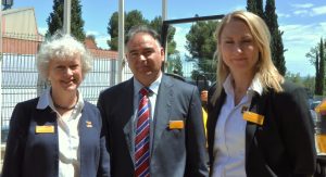 Brunhilde Rygiert, Juan Vicente Llopis e Yvette Hensahll-Bell