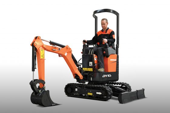 Mini excavator DX10z-Studio