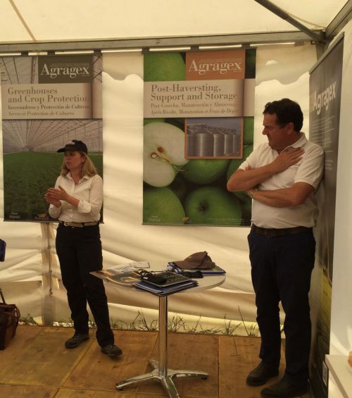 noticias-maquinaria-MALENE CONLONG Y JAIME HERNANI EN DEMOAGRO 2017