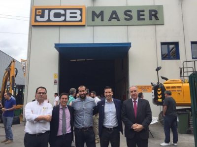 noticias-maquinaria-Equipo de MASER y JCB