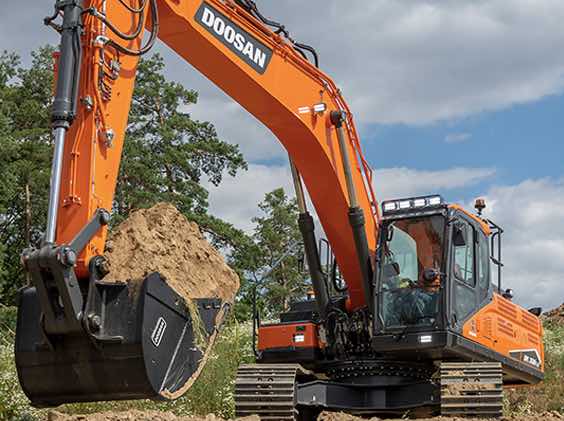 noticias-maquinaria-excavadora-orugas -Doosan