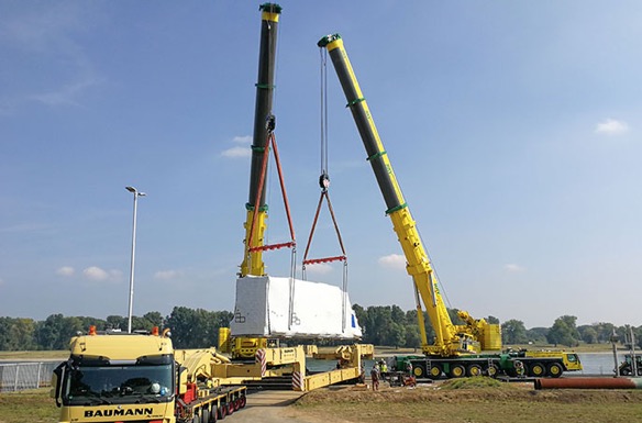 noticias-maquinaria-grúas Liebherr -turbina