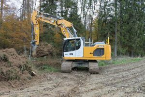 noticias-maquinaria- excavadora de cadenas Liebherr