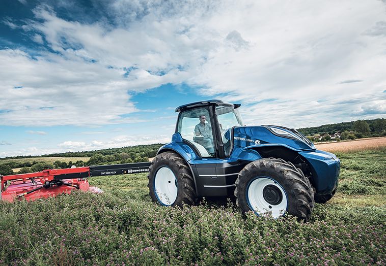 noticias-maquinaria- tractor METANO de New Holland