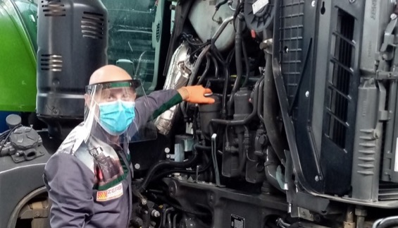 noticias-maquinaria-Fendt Face Shields