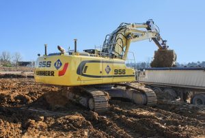 noticias-maquinaria-excavadoras sobre cadenas Liebherr