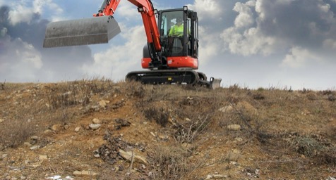 noticias-maquinaria-mini excavadora Kubota