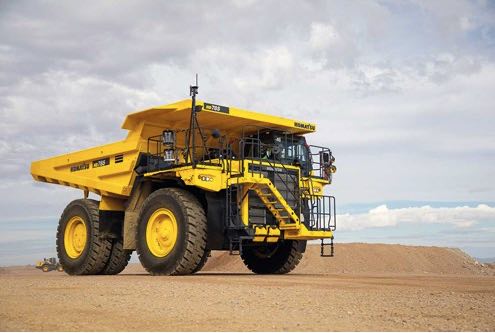 noticias-maquinaria-Komatsu -dúmper rígido-HD785-8