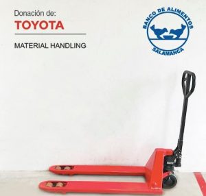 noticias-maquinaria-Toyota Material Handling-donacion