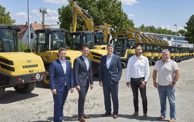 noticias-maquinaria-Yanmar Compact Equipment EMEA (Yanmar) y M&V Veit Baumaschinen GbR (M&V Veit)