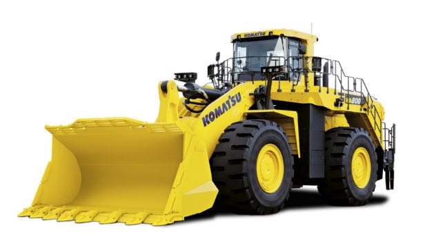 noticias-maquinaria-Komatsu Europe-cargador-WA800-8