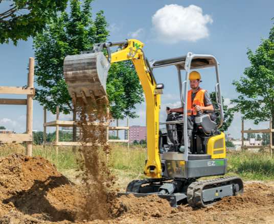 noticias-maquinaria-Miniexcavadora EZ17e -Wacker Neuson