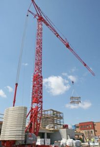 noticias-maquinaria- grúa torre autoerigible Potain Igo T 85 A