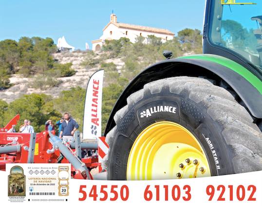 noticias maquinaria Alliance Tires loteria