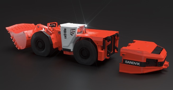 noticias maquinaria Sandvik LH518B