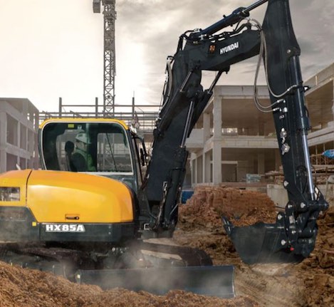 noticias-maquinaria- excavadora compacta Hyundai