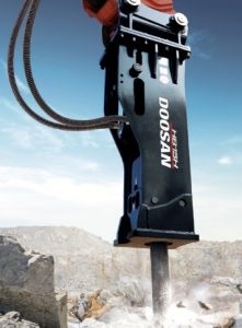 noticias-maquinaria-martillos hidráulicos Doosan serie HB