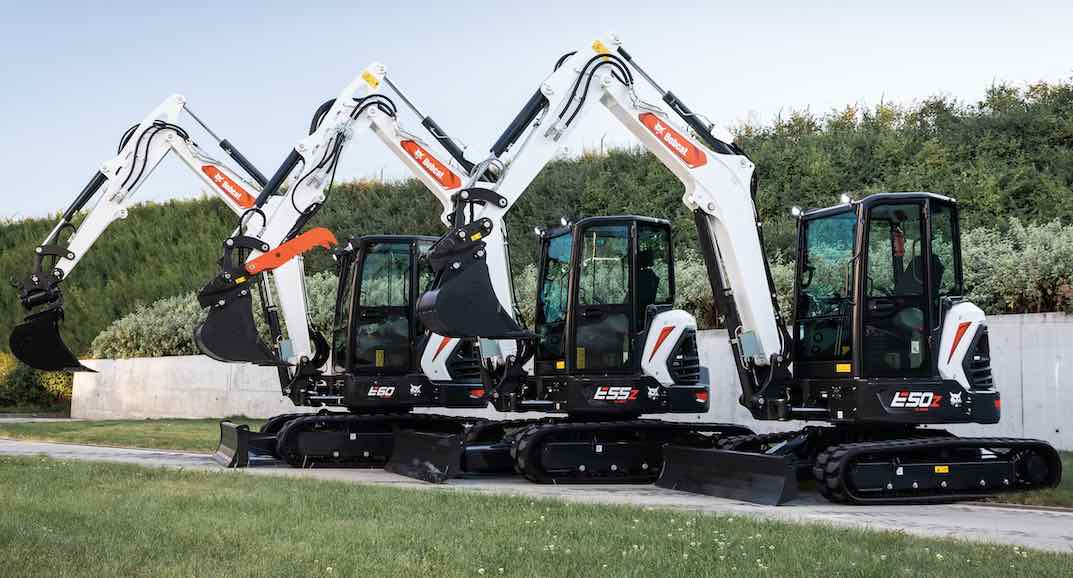 noticias maquinaria Bobcat 5-6 tonnes Excavataros range
