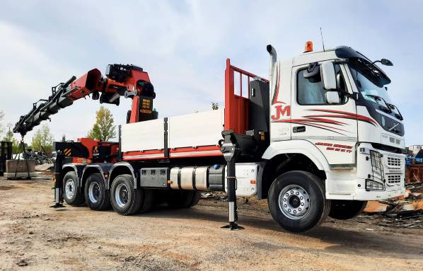 noticias maquinaria Palfinger Talleres Tailon Javier Merino Transportes y Grúas