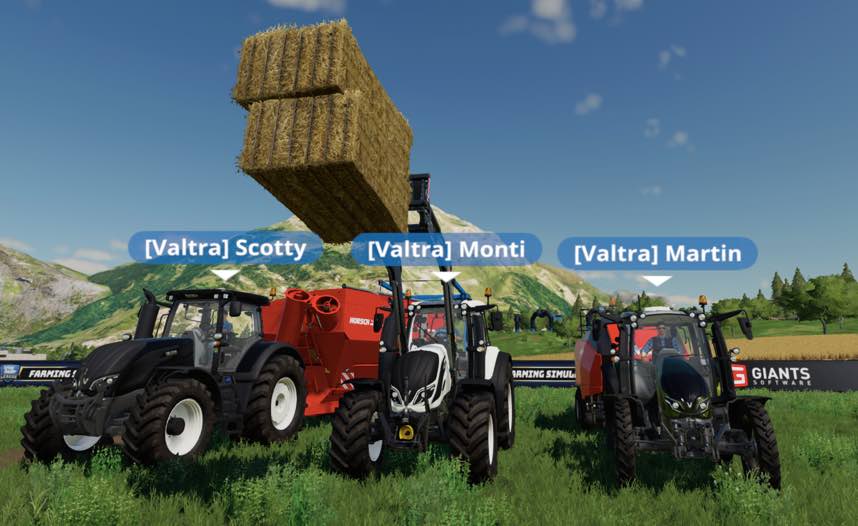 noticias maquinaria Valtra Faming simulator