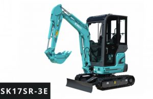 noticias maquinaria mini excavadora SK17SR-3E de Kobelco,