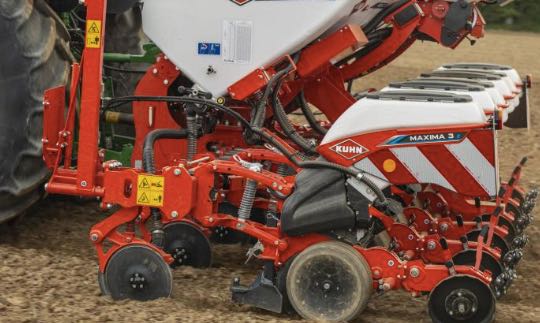 noticias maquinaria sembradora Kuhn Maxima 3e