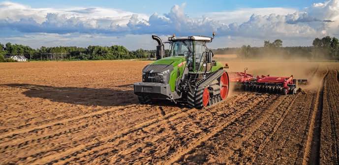 noticias maquinaria tractores de orugas Fendt 1100 Vario MT