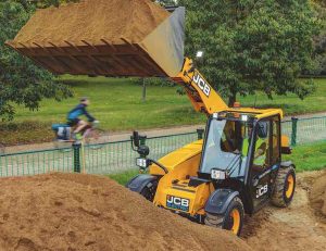 noticias maquinaria JCB modelo de telescópico eléctrico