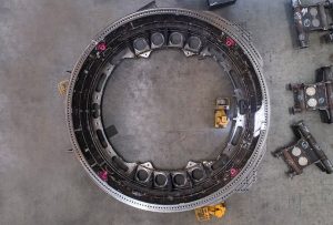 noticias maquinaria Liebherr fabricación grúa 150000-3000