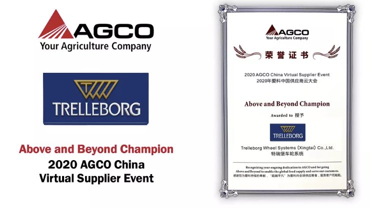 noticias maquinaria Trelleborg AGCO