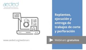 noticias maquinaria ceded corte y perforación webinar