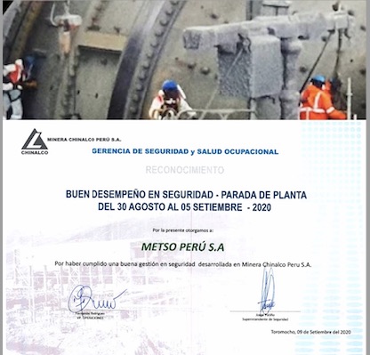 noticias maquinaria metso Outotec