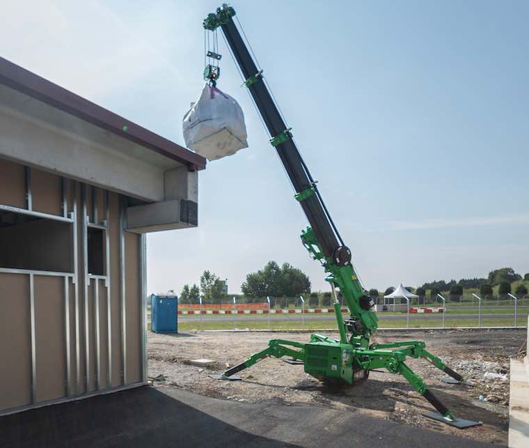 noticias maquinaria mini grúa RPG 2900