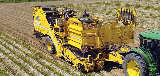 noticias maquinaria patatas ROPA equipa el Keiler 2 Classic