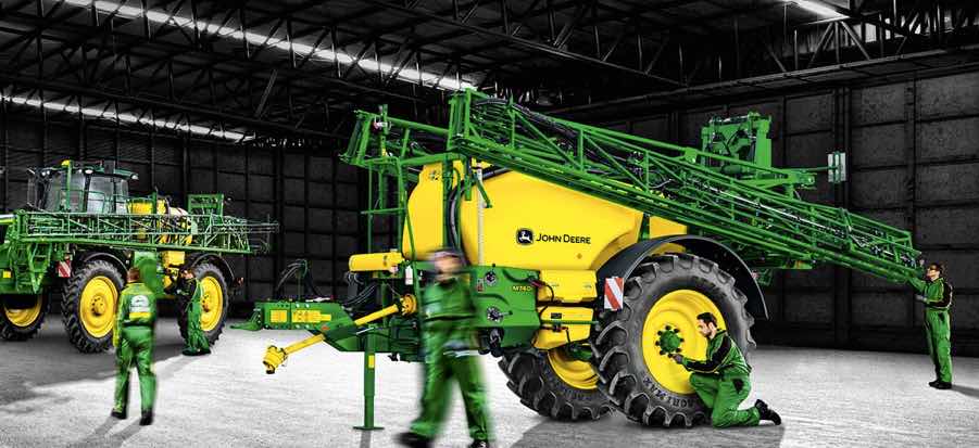 noticias maquinaria pulverizadores John Deere