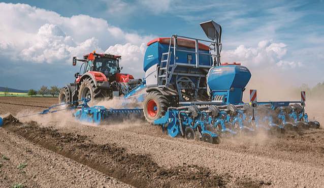 noticias maquinaria sembradora de precisión Azurit 9 de Lemken