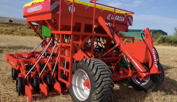 noticias maquinaria sembradora mecánica Larrosa