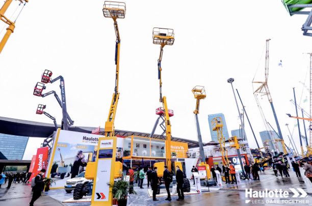noticias maquinaria Bauma China haulotte