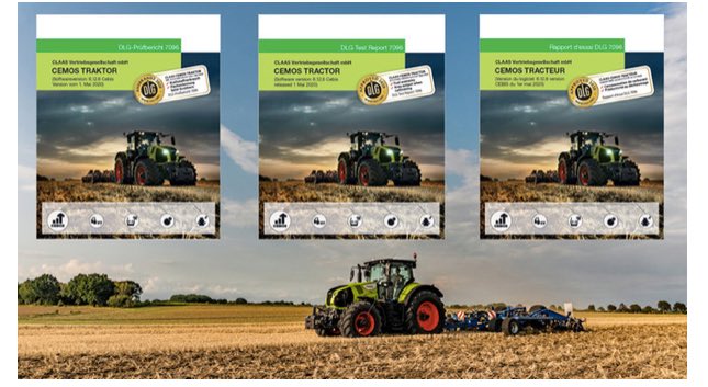 noticias maquinaria CLAAS CEMOS para tractores