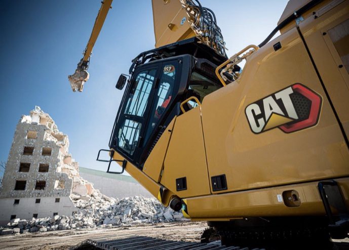 noticias maquinaria Finanzauto excavadora de cadenas Cat® 352UHD