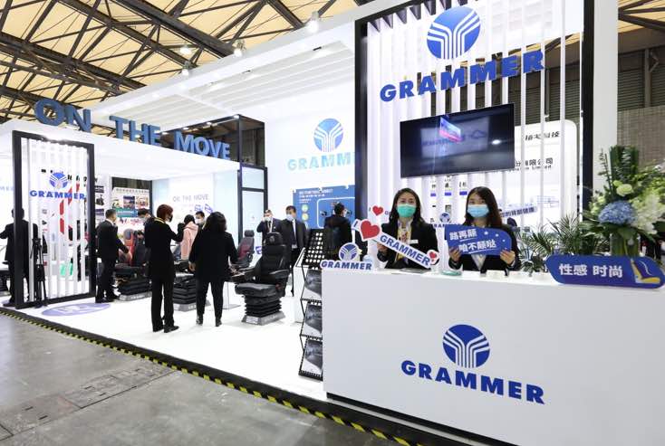noticias maquinaria GRAMMER en Bauma China
