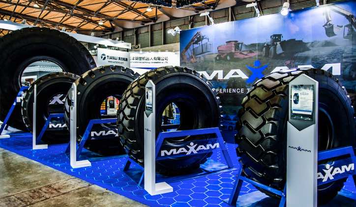 noticias maquinaria MAXAM TIRE Bauma China 2020