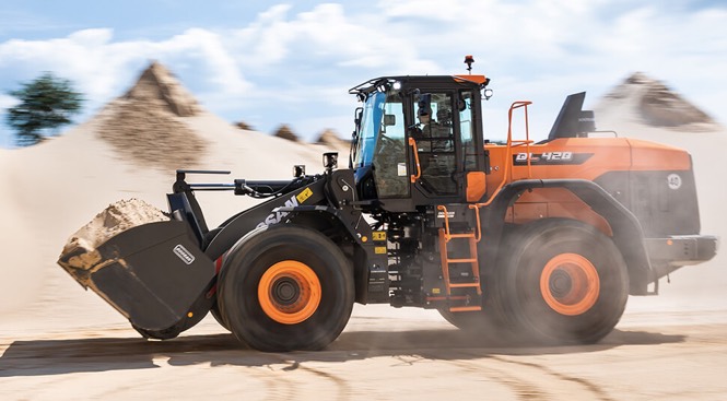 noticias maquinaria cargadoras de ruedas Doosan