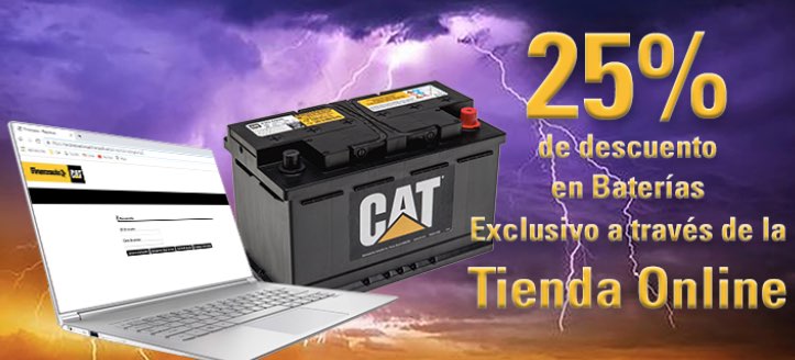 noticias maquinaria cat baterias finanzauto
